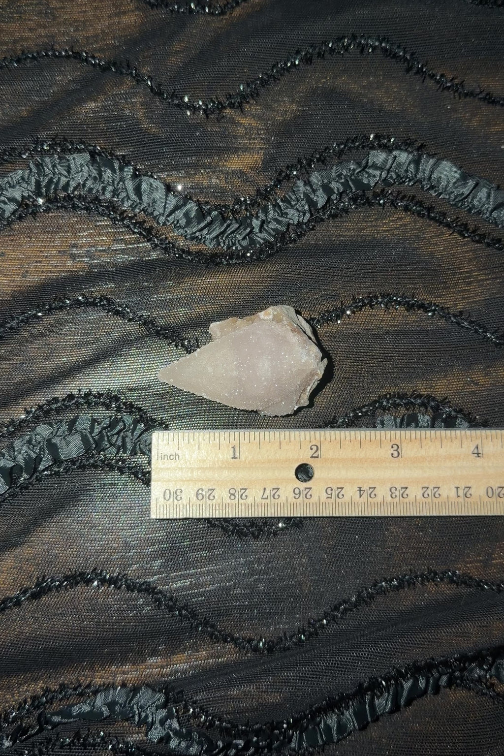 Druse Quartz Coated Dogtooth Calcite | Brazil